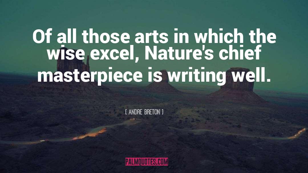 Excel quotes by Andre Breton