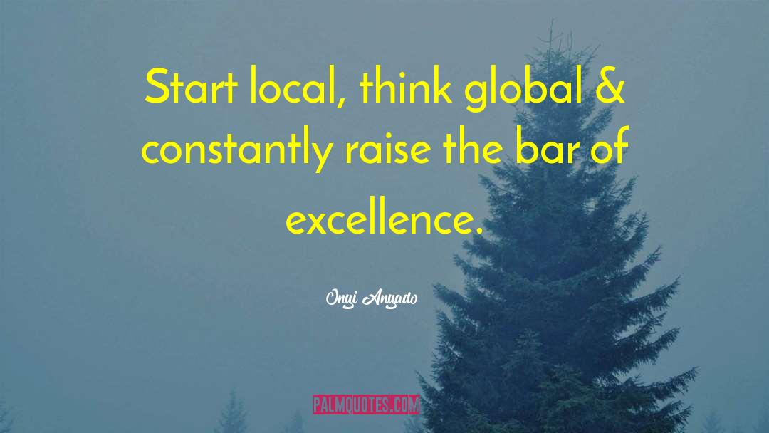 Excellence Start Ups quotes by Onyi Anyado