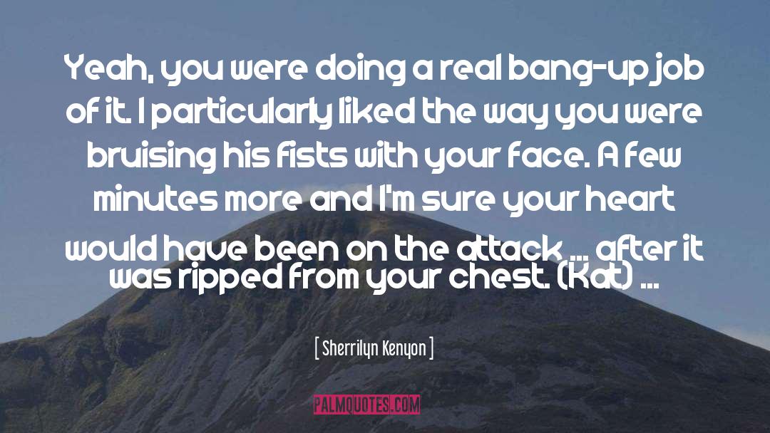 Excellent Descriptions Of Fists quotes by Sherrilyn Kenyon