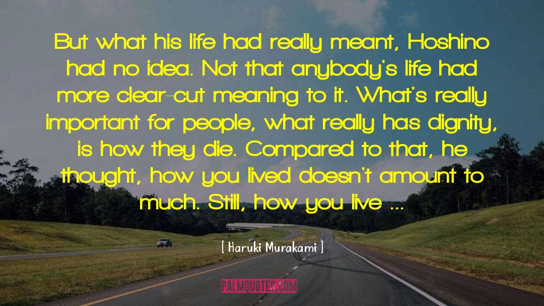 Excellent People quotes by Haruki Murakami