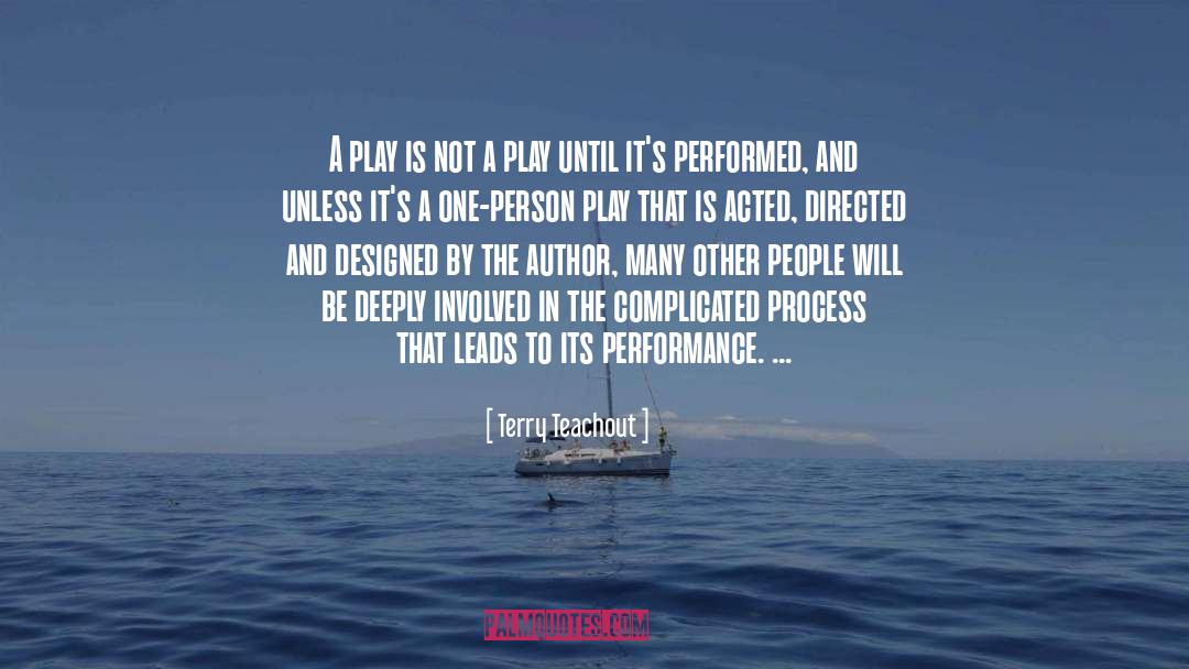 Excellent Performance quotes by Terry Teachout