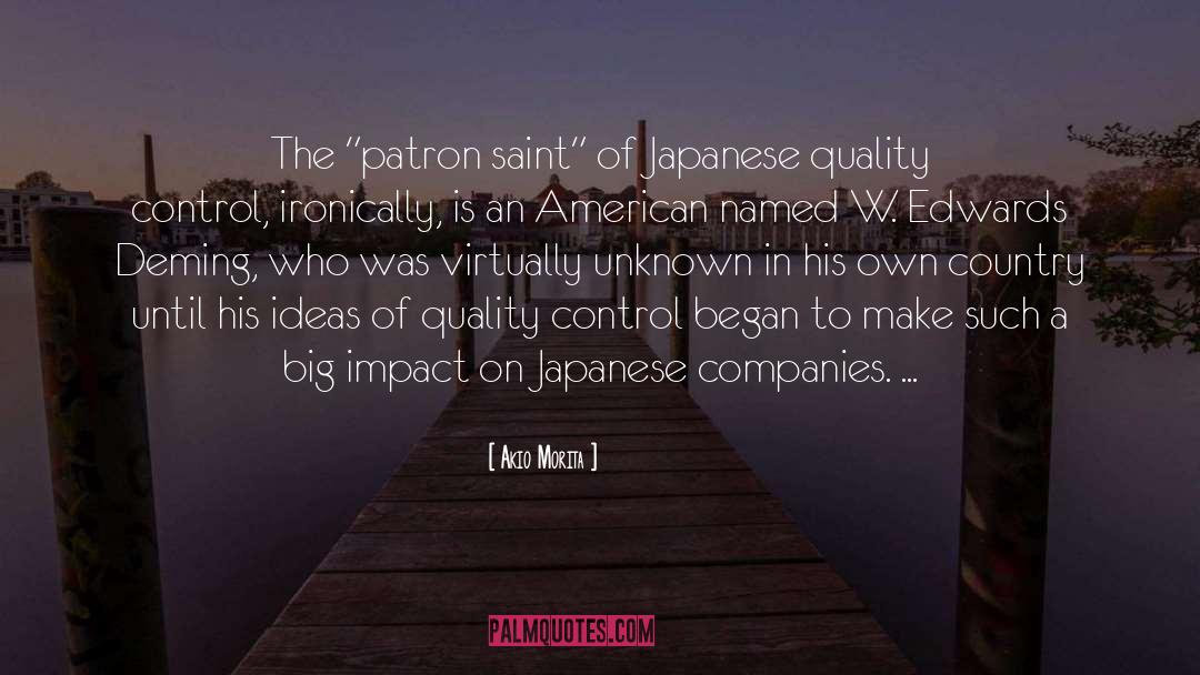 Excellent Quality quotes by Akio Morita