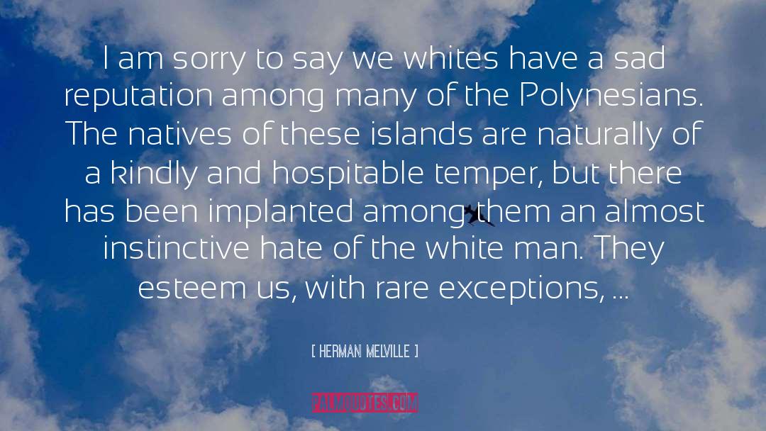Exceptions quotes by Herman Melville
