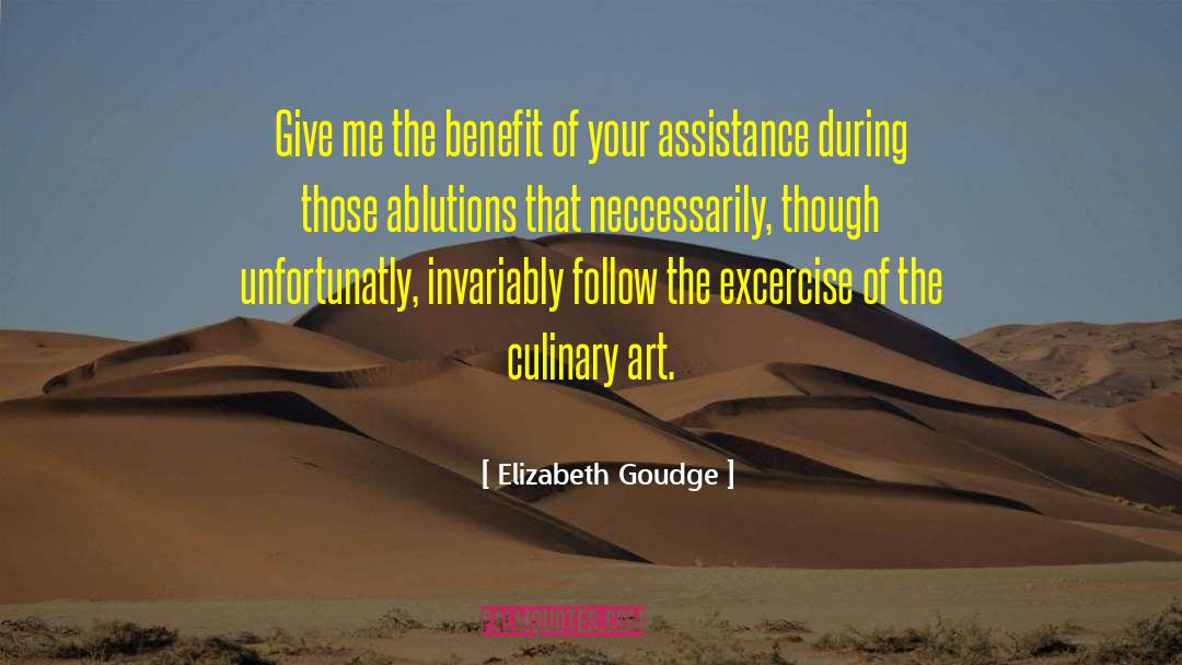 Excercise quotes by Elizabeth Goudge