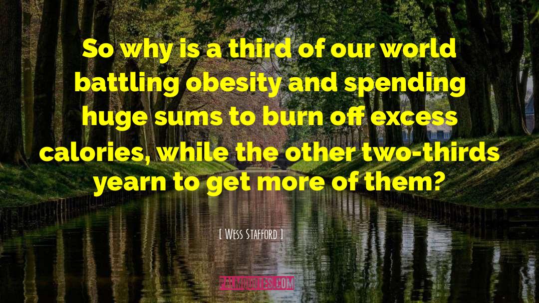 Excercise quotes by Wess Stafford