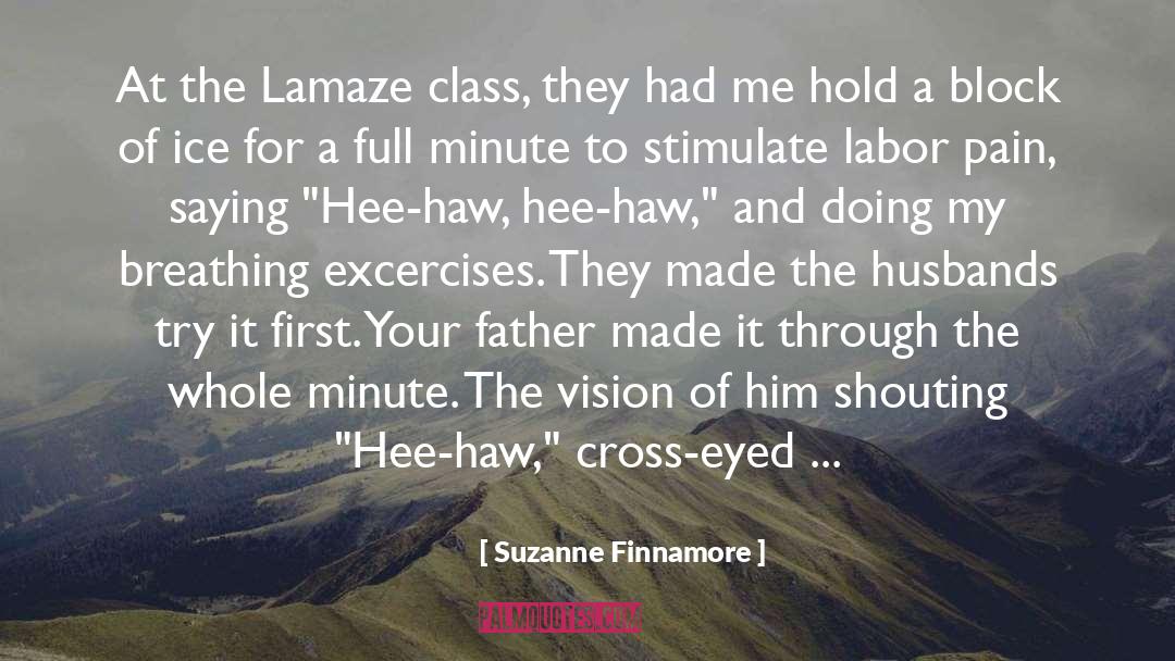 Excercises quotes by Suzanne Finnamore