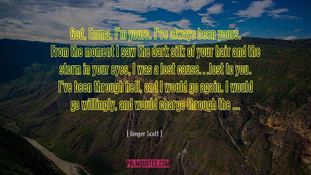 Excerpt From Ginger quotes by Ginger Scott