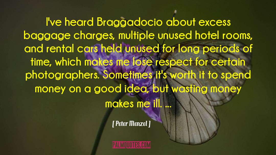 Excess Baggage quotes by Peter Menzel