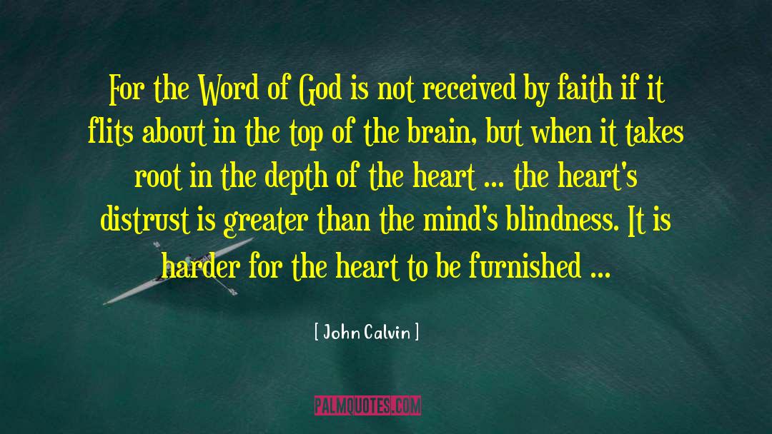 Excess Of Assurance quotes by John Calvin