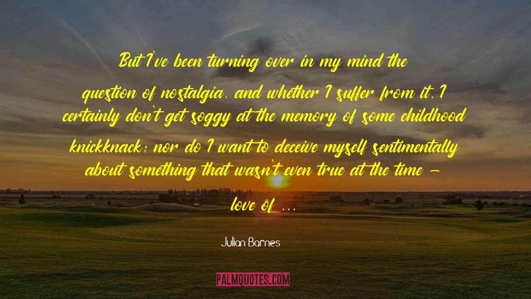 Excess Of Love quotes by Julian Barnes