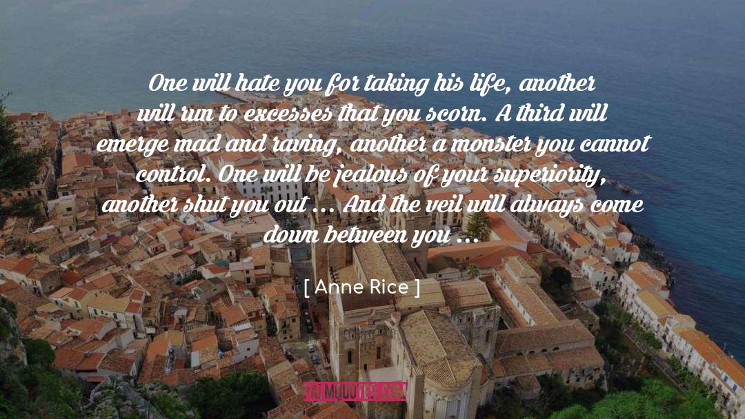 Excesses quotes by Anne Rice