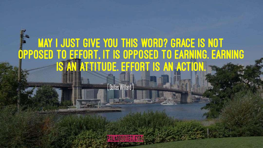 Excessive Attitude quotes by Dallas Willard