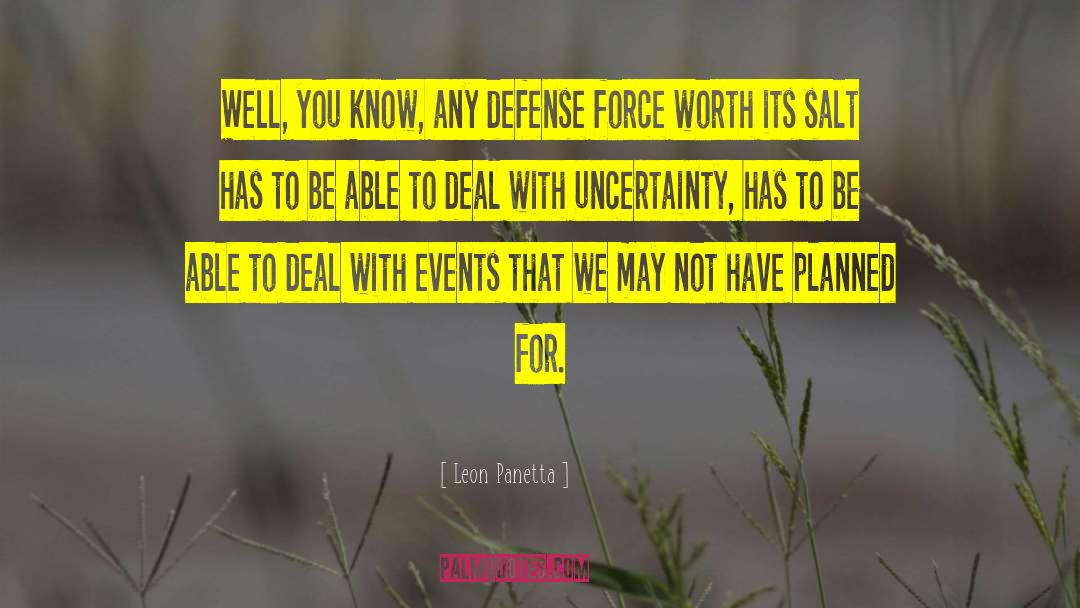 Excessive Force quotes by Leon Panetta
