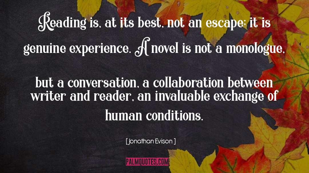 Exchange quotes by Jonathan Evison