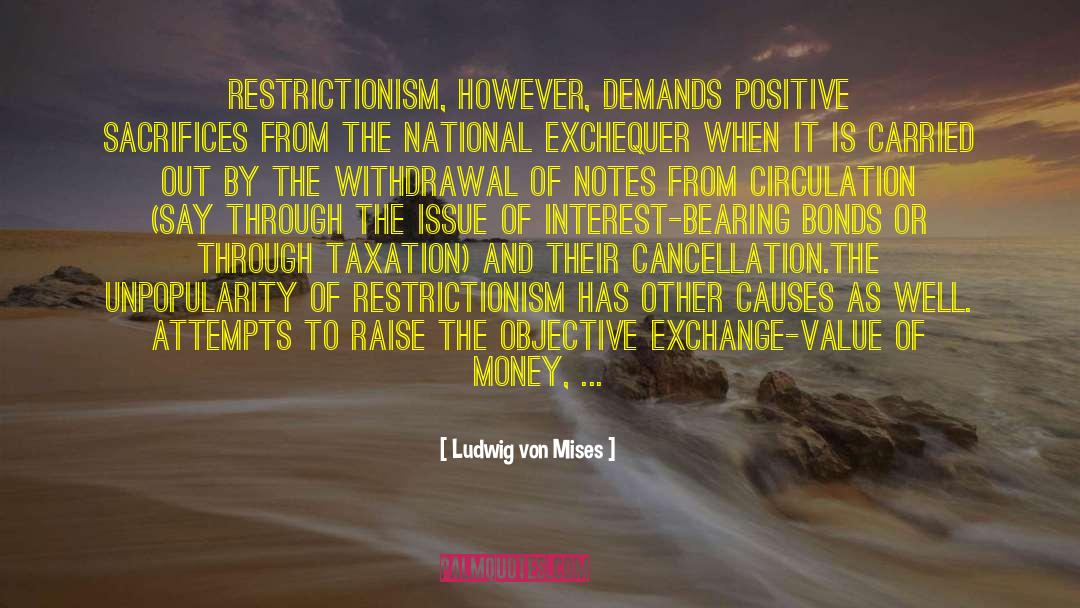 Exchange Value quotes by Ludwig Von Mises