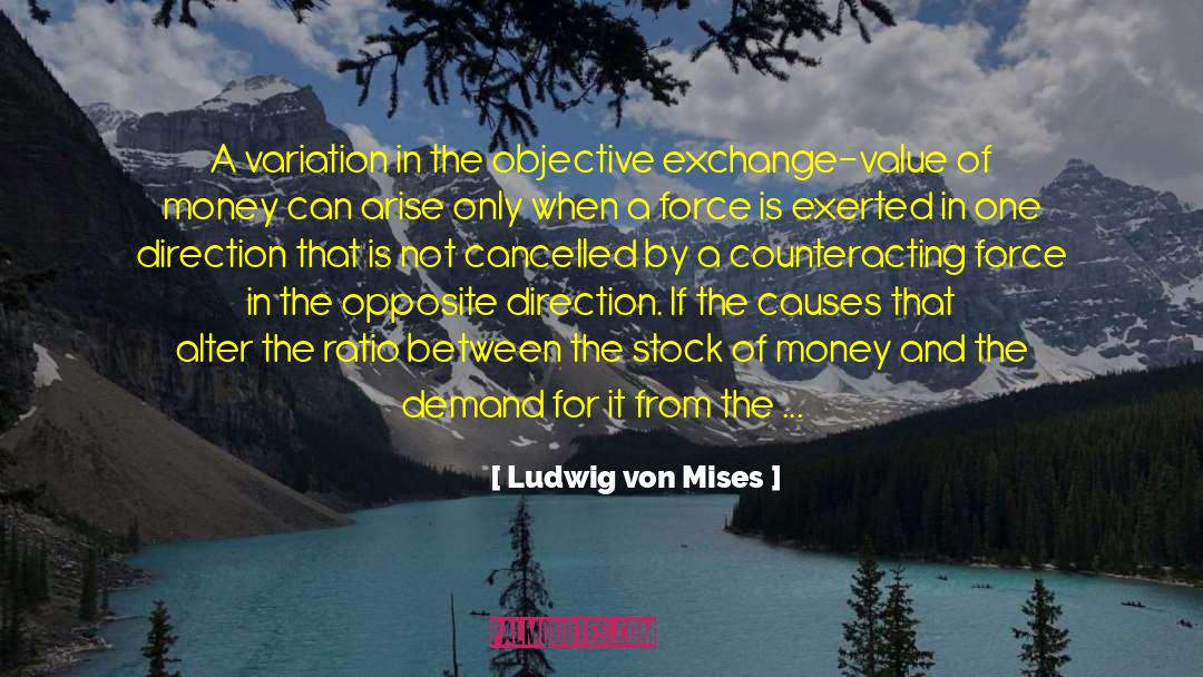 Exchange Value quotes by Ludwig Von Mises