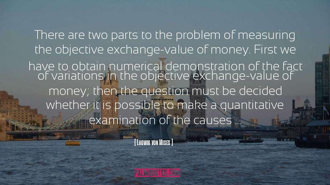 Exchange Value quotes by Ludwig Von Mises