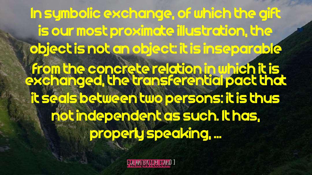 Exchange Value quotes by Jean Baudrillard