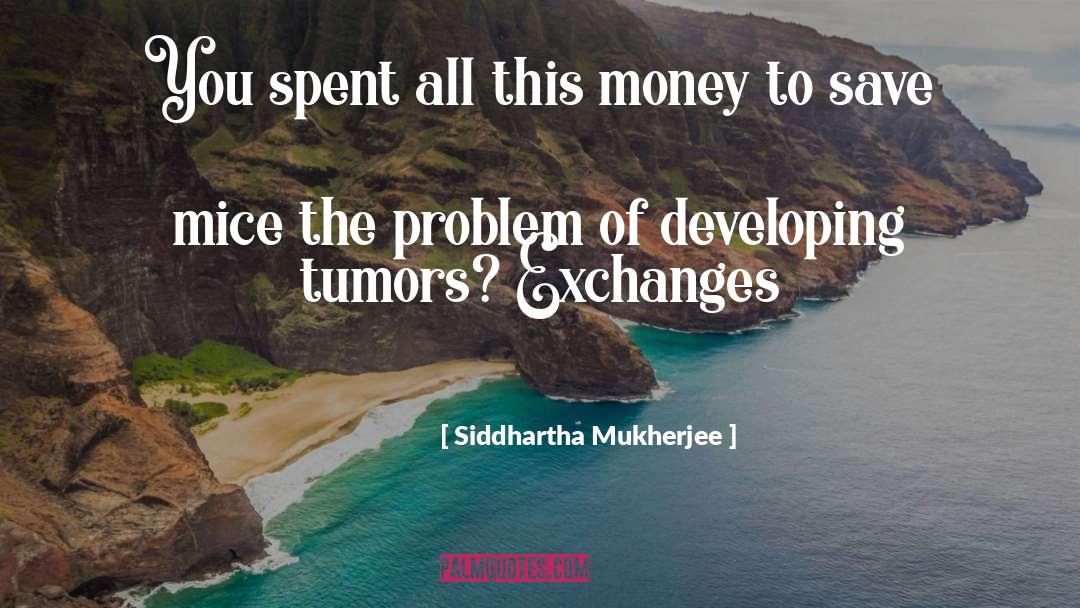 Exchanges quotes by Siddhartha Mukherjee