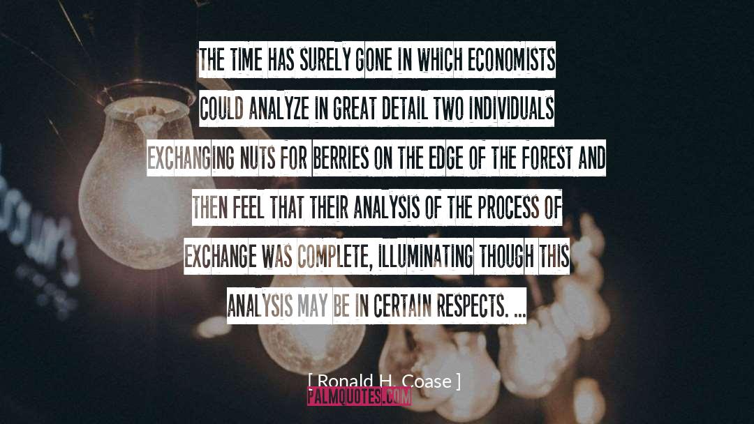 Exchanging quotes by Ronald H. Coase