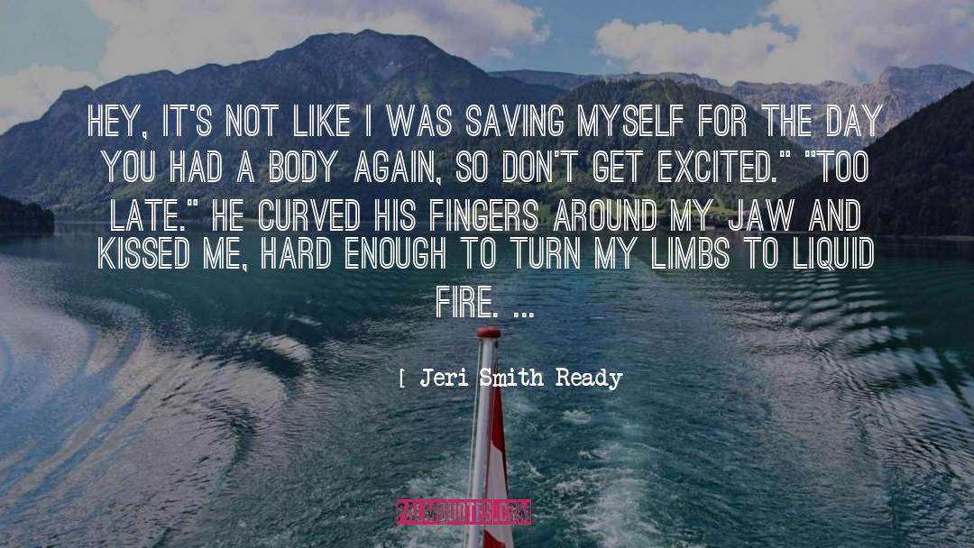 Excited quotes by Jeri Smith-Ready