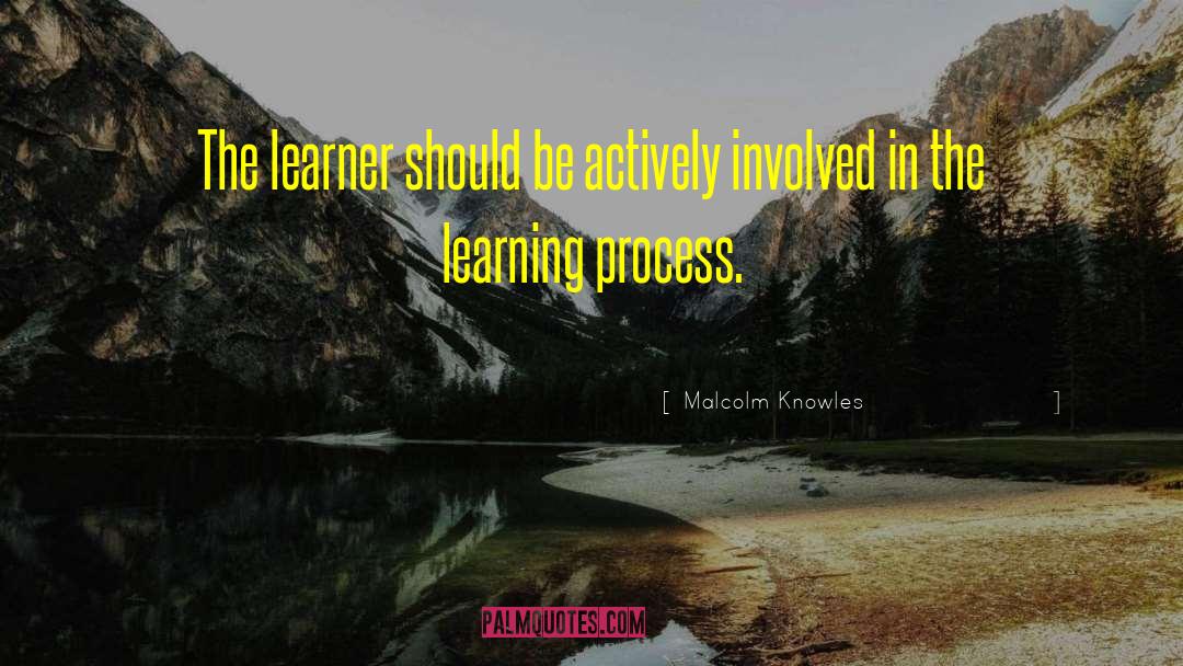 Excitement In Learning quotes by Malcolm Knowles