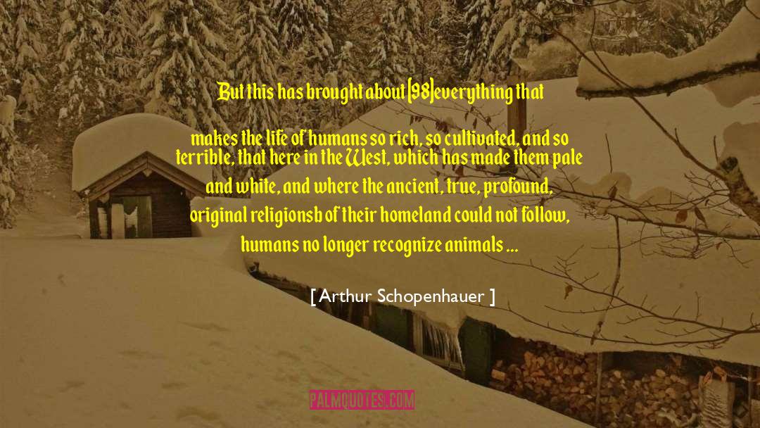 Excitement Of Life quotes by Arthur Schopenhauer