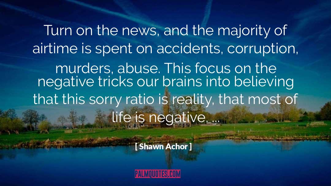 Exciting News quotes by Shawn Achor