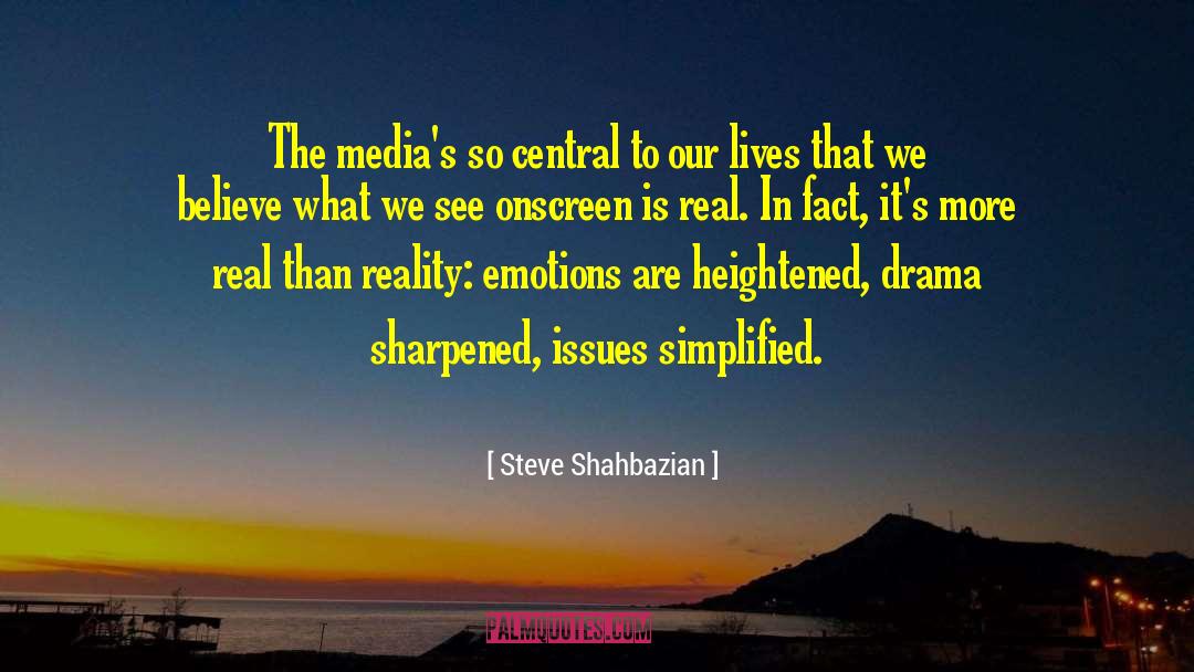Exciting News quotes by Steve Shahbazian