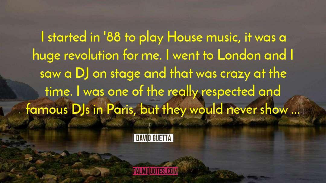 Excitingly Dancing quotes by David Guetta