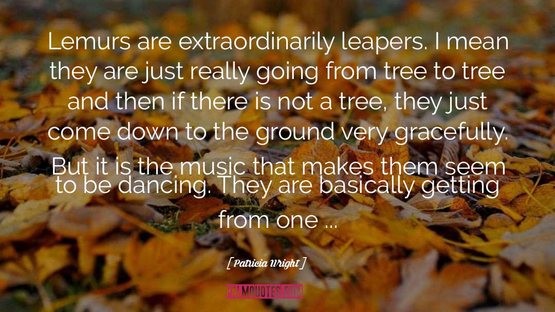 Excitingly Dancing quotes by Patricia Wright
