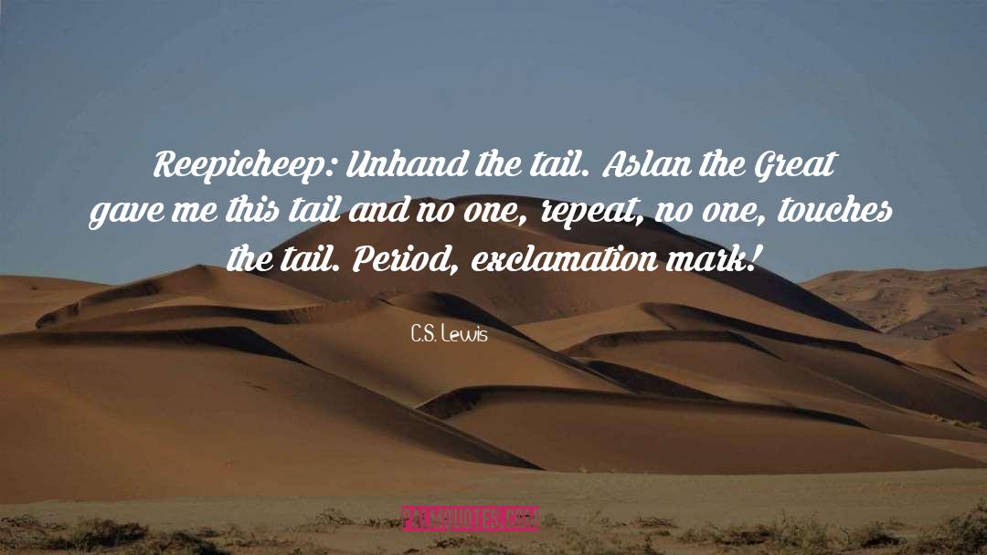 Exclamation quotes by C.S. Lewis