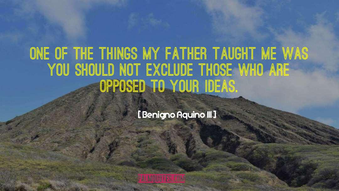 Exclude quotes by Benigno Aquino III