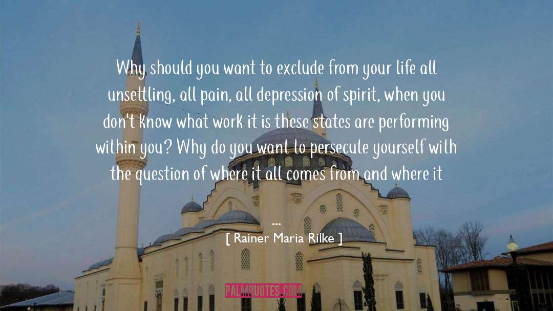 Exclude quotes by Rainer Maria Rilke