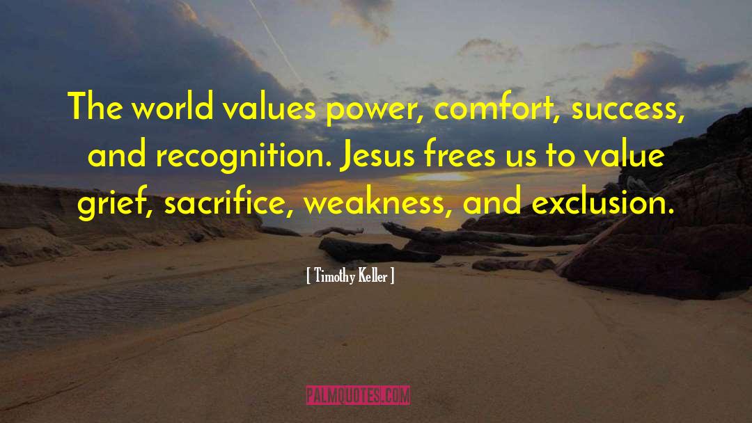 Exclusion quotes by Timothy Keller