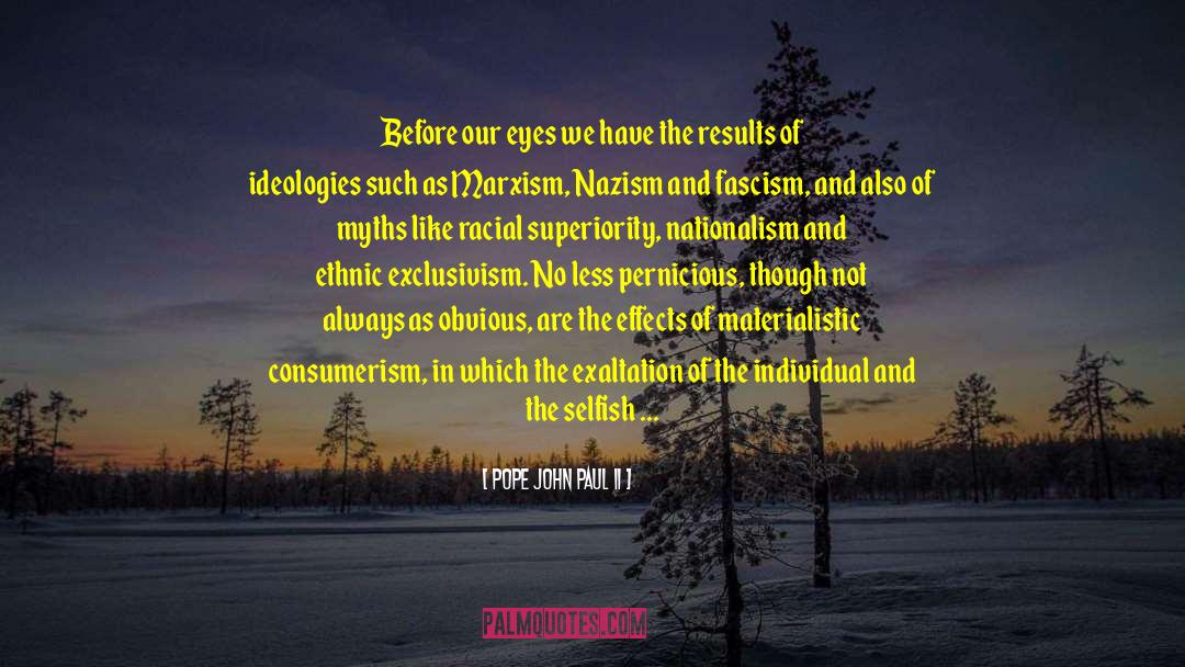 Exclusivism quotes by Pope John Paul II