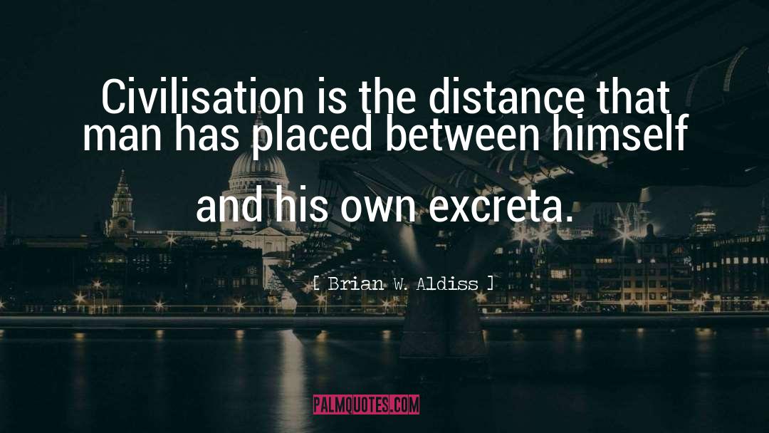Excreta Abbreviation quotes by Brian W. Aldiss