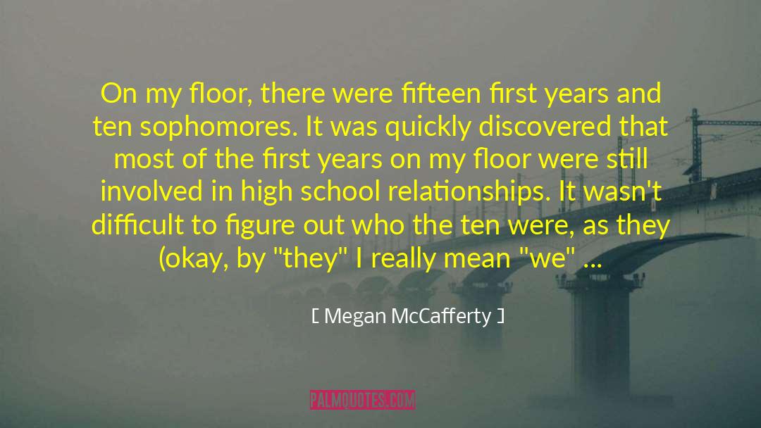 Excretes quotes by Megan McCafferty