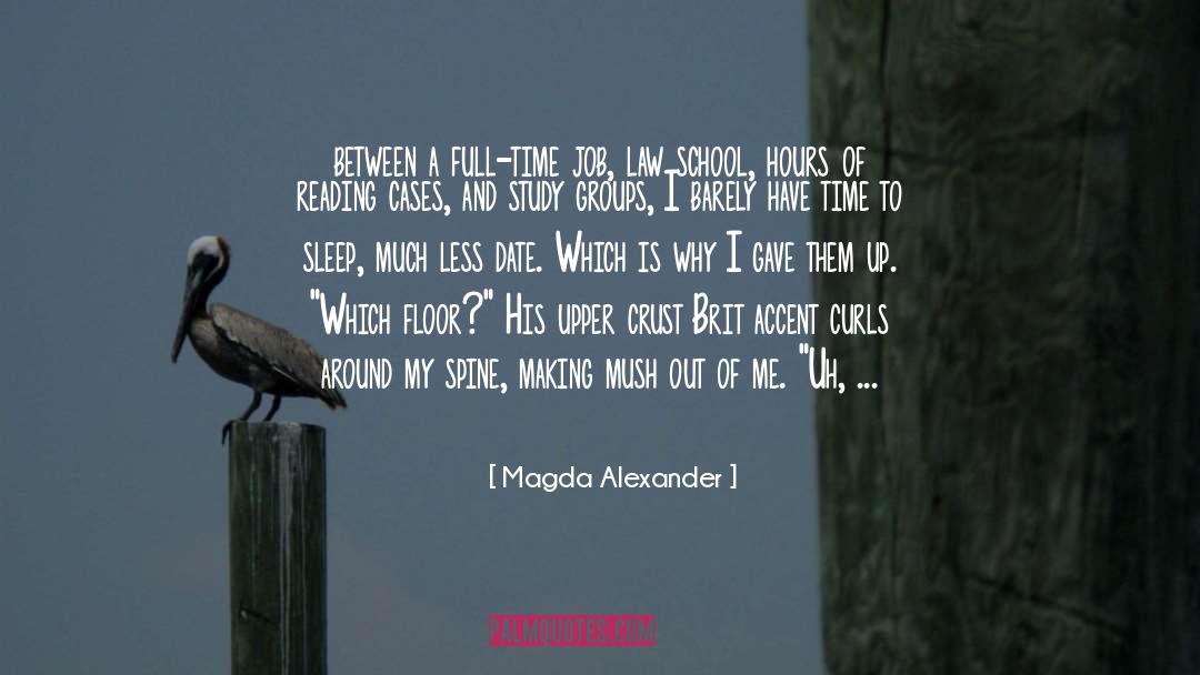 Excreting Sleep quotes by Magda Alexander