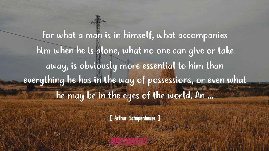 Excursions quotes by Arthur Schopenhauer