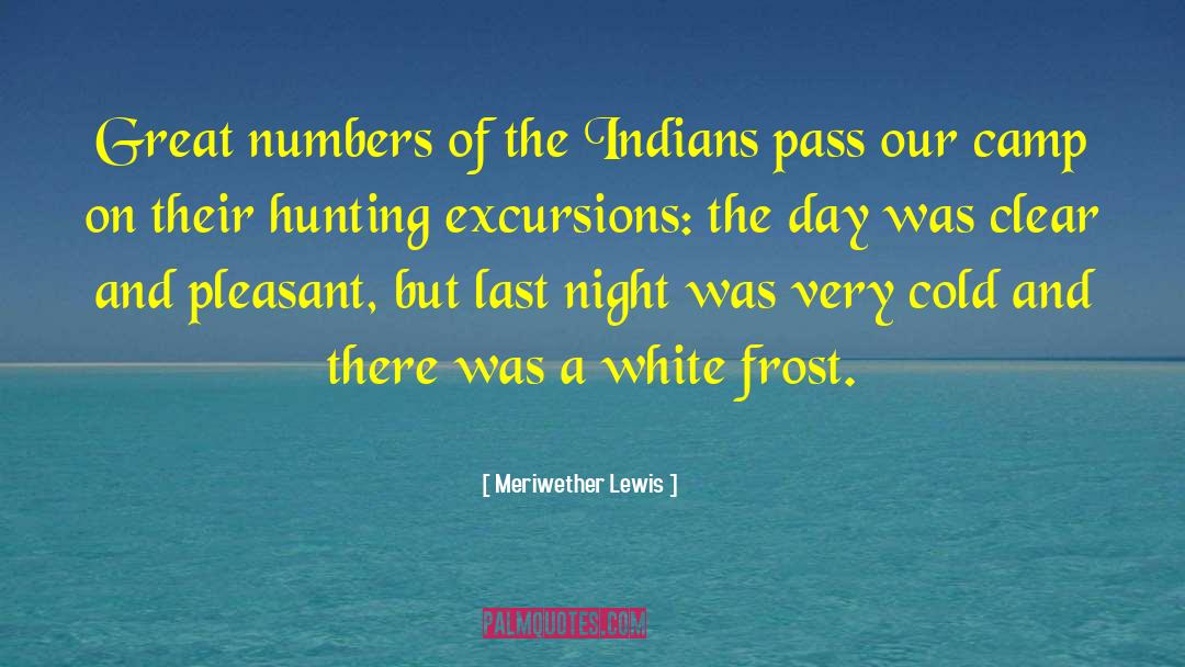 Excursions quotes by Meriwether Lewis