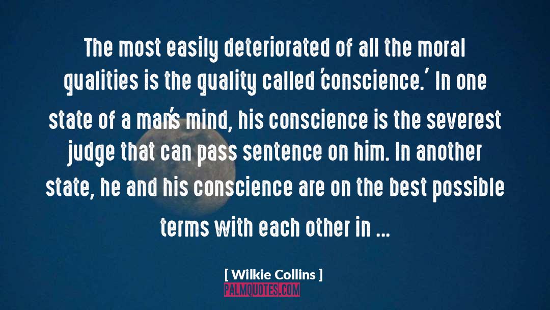 Execrated In A Sentence quotes by Wilkie Collins