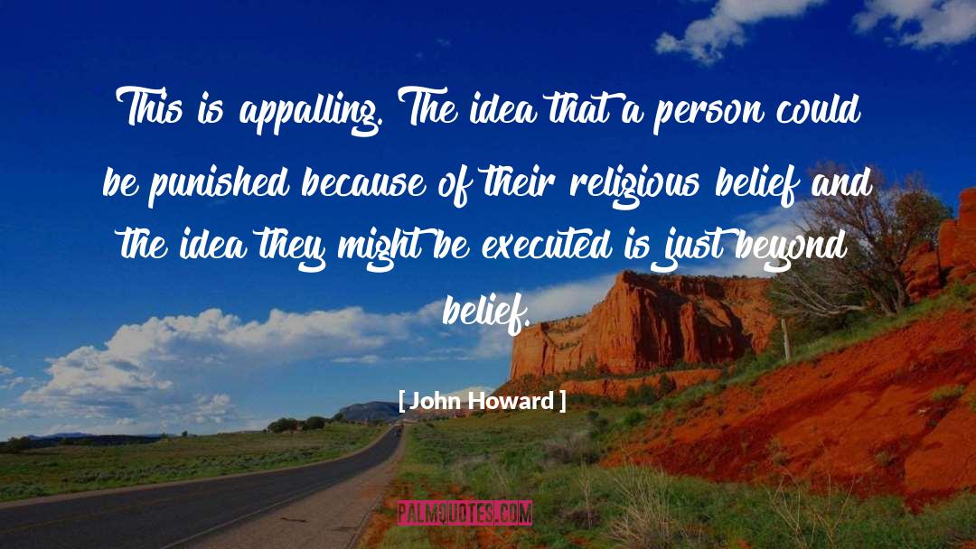 Executed quotes by John Howard