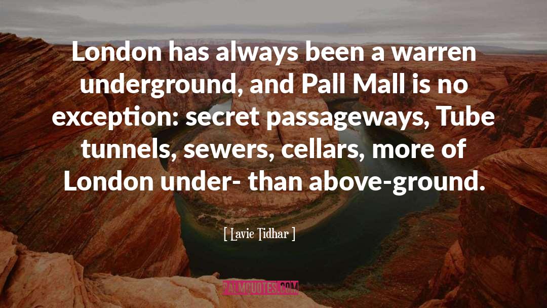 Executiion Underground quotes by Lavie Tidhar