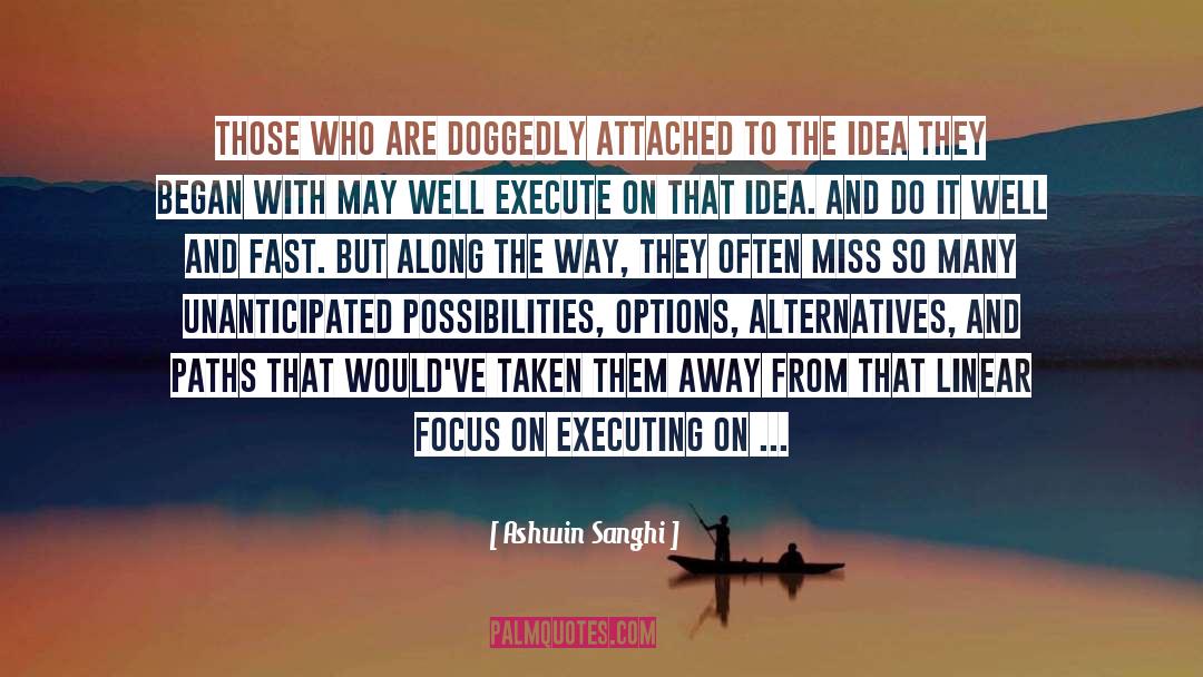 Executing quotes by Ashwin Sanghi