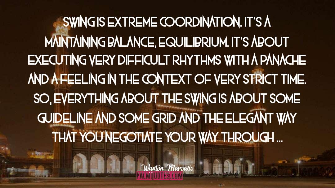 Executing quotes by Wynton Marsalis
