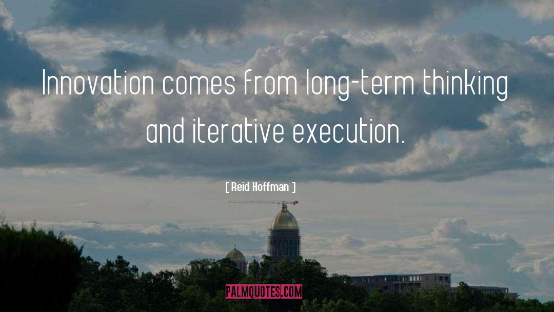 Execution quotes by Reid Hoffman