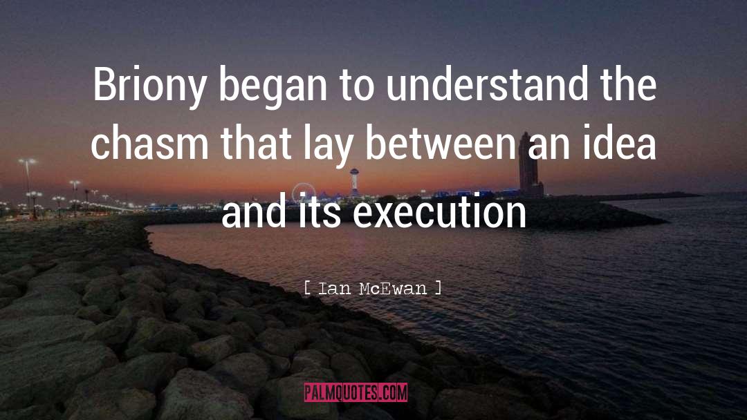 Execution quotes by Ian McEwan
