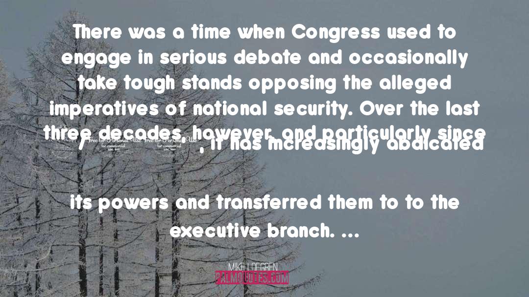 Executive Branch quotes by Mike Lofgren