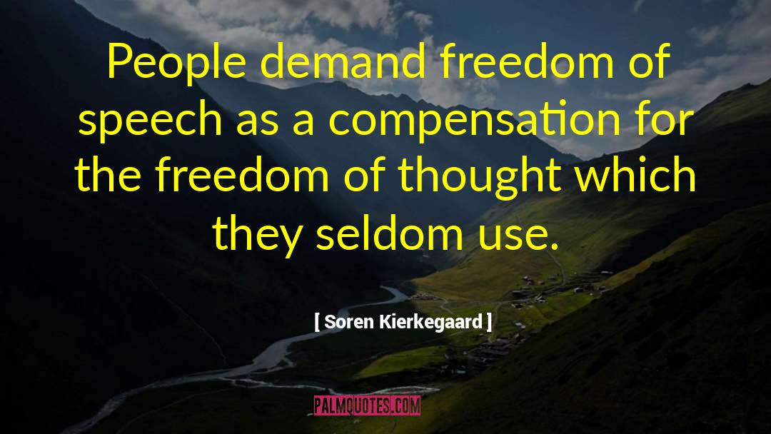 Executive Compensation quotes by Soren Kierkegaard